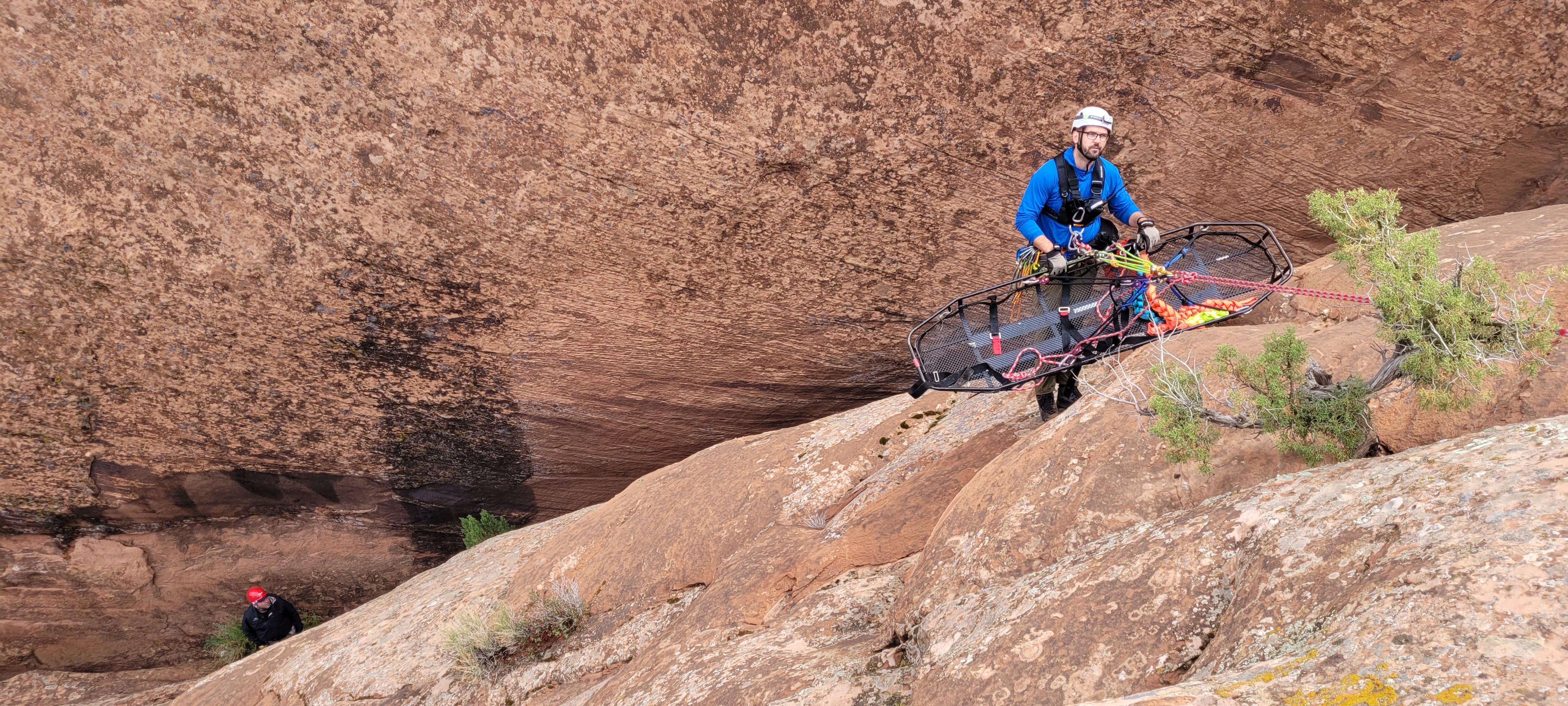 Rope rescue team coordination