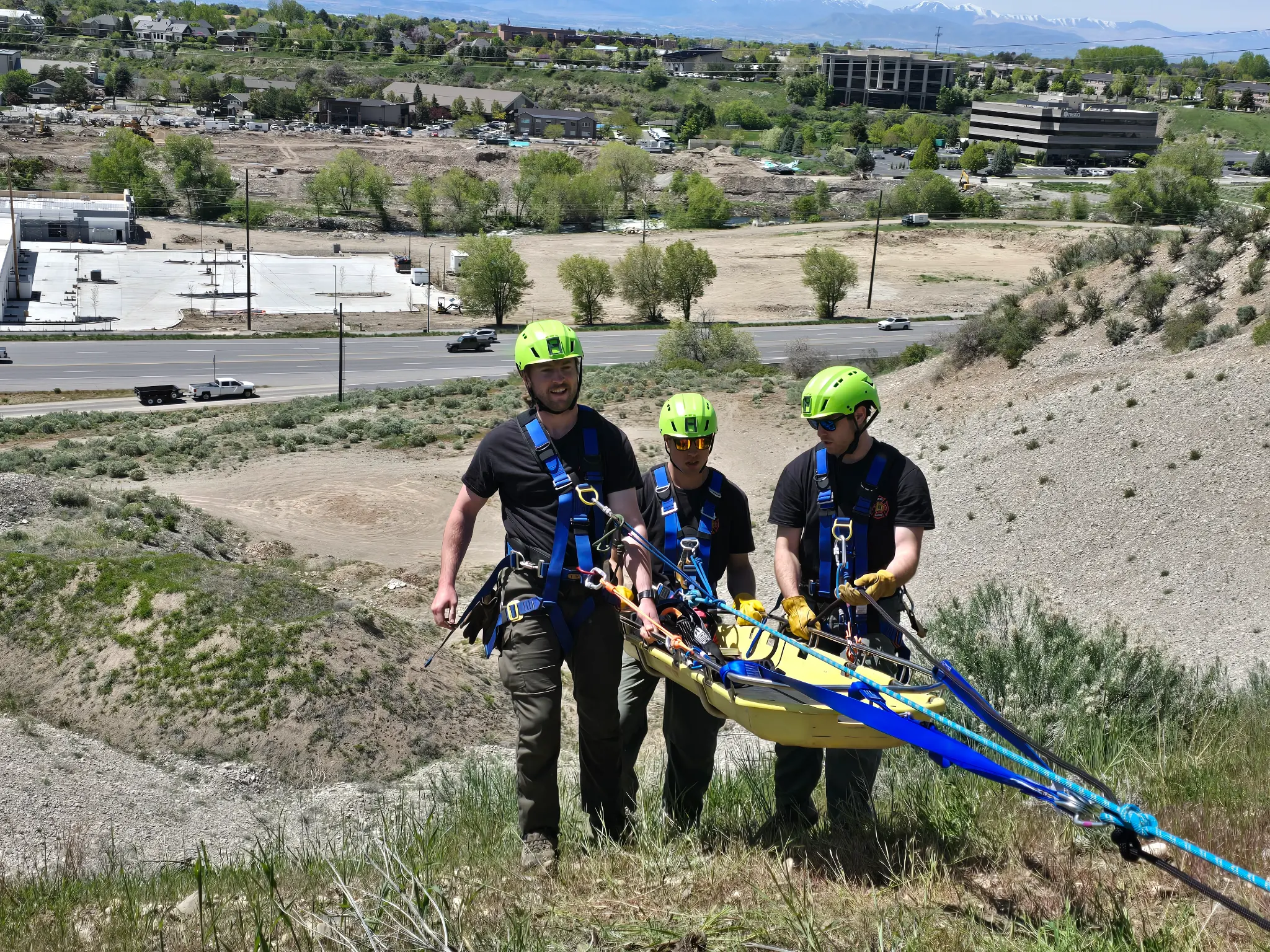 Backcountry litter movement